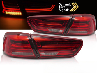 Lampy Tylne Mitsubishi Lancer 8 Sedan 08-16 red LED