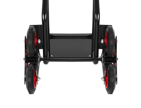 Wózek platformowy magazynowy transportowy 6-kołowy