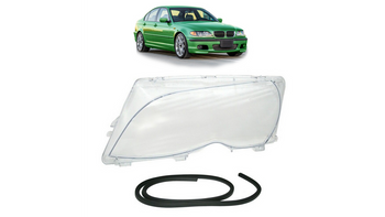 Klosz Lampy With Rubber Lewy BMW 3 E46 Facelift 2001-2005