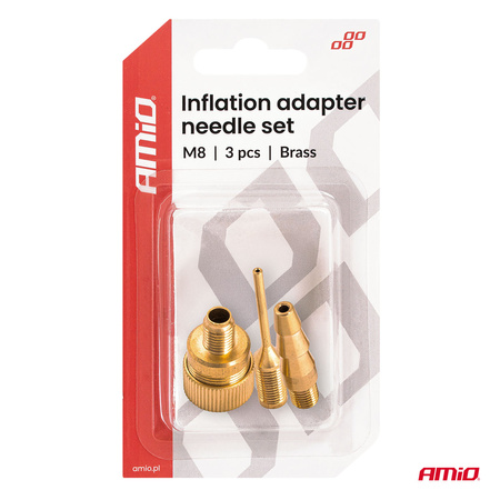Zestaw adapterów do pompowania M8 AMIO-04502