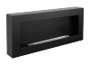 Biokominek wiszący 900x400 Box czarny strukturalny mat