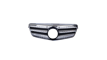Grill sportowy Chrome & Black MERCEDES E-Class W212 S212 przed liftem 2009-2013