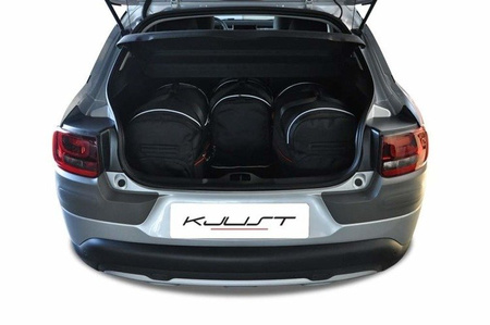 CITROEN C4 CACTUS 2014-2017 TORBY DO BAGAŻNIKA 4 SZT