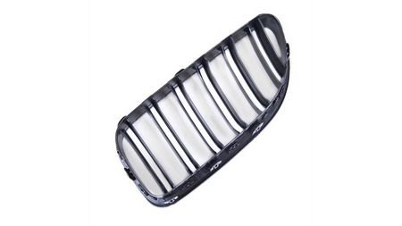 Grill sportowy podwójne żeberka Gloss Black  BMW 6 (F13) Coupe (F12) Cabrio (F06) Gran Coupe 2011-2018