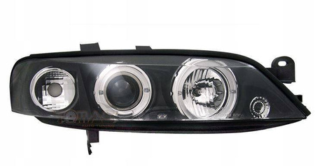 Reflektory przednie Opel Vectra B BLACK RINGI