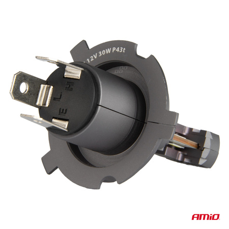 Żarówki samochodowe LED seria HYBRID H4 H19 6000K Canbus 60W AMIO-04114