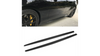 Dokładki progów Matt Black BMW 3 F30 F31 2011-2018