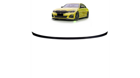 Lotka Lip Spoiler Matt Black BMW 3 G20 2018-obecnie