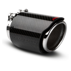 Końcówka wydechu EXCLUSIVE - skośna zaoblona z carbonem