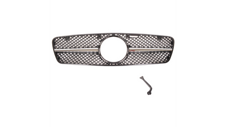 Grill sportowy Chrome & Black MERCEDES C-Class W203 S203 2000-2007