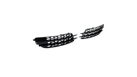 Ramki do halogenów Gloss Black AUDI A6 C7 Allroad przed liftem 2012-2015