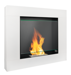 Biokominek portalowy Asne biały mat