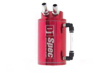 Oil catch tank 0.7L 9mm D1Spec Red