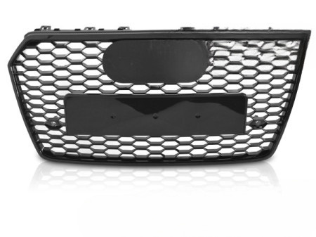 Grill sportowy Glossy Black PDC pasuje do Audi A7 C7 4G 2014–2018