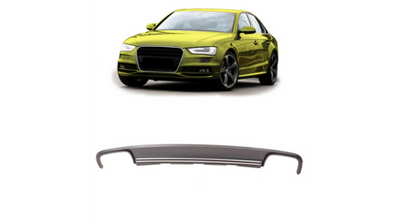 Tylny dyfuzor  AUDI A4 B8 (8K) Sedan Avant Facelift 2012-2015