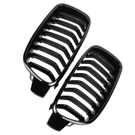 GRILL PRZEDNI BMW F30 11-18 CZARNY BŁYSZCZĄCY