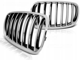 Grill nerki Chrom Do BMW X5 E70 X6 E71 2008-