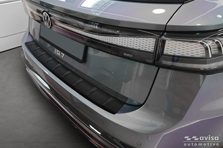 Nakładka na zderzak tylny Volkswagen ID.7 Tourer (Czarny Mat)