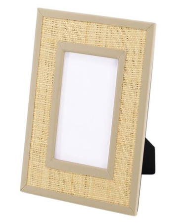 RAMKA NA ZDJĘCIE 19 X 24 FOTOGRAFIĘ OZDOBA PLECIONA BOHO REGULOWANA DO POKOJU