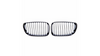 Grill sportowy pojedyncze żeberka Matt Black BMW 1 E81 E82 E87 E88 Facelift 2007-2011