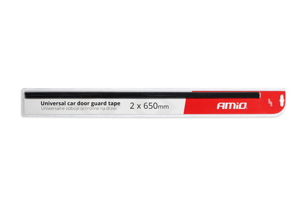 Taśma osłona odbojnik do drzwi 2szt U 2x650 mm AMIO-02233