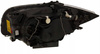 Lampy przód reflektory Bmw e81 e87 ringi czarna 2szt