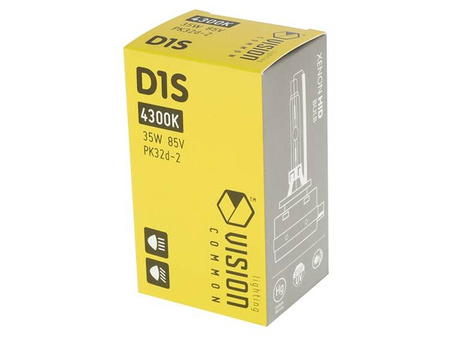 Żarówka ksenonowa VISION common D1S 4300K 85V 35W PK32d-2