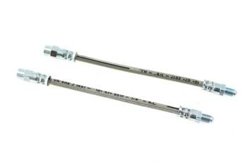 Komplet przewodów hamulcowych w stalowym oplocie Honda Civic EC8 ED9 ED2 ED7 EE1.4 (1987-1991) PRZÓD TurboWorks