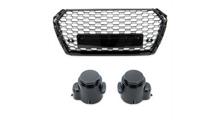 Grill sportowy Gloss Black  AUDI A4 B9 (8W) Sedan Avant przed liftem 2015-2019