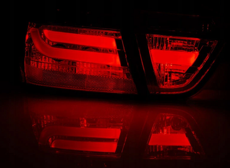 Lampy Diodowe Nowe Bmw E90 05-08 Red Led Bar