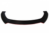 Uniwersalny splitter przedniego zderzaka gloss black