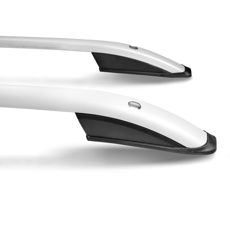 Relingi dachowe Volkswagen Caddy III 2K L1 | SWB 2003-2010 Srebrny SHORT