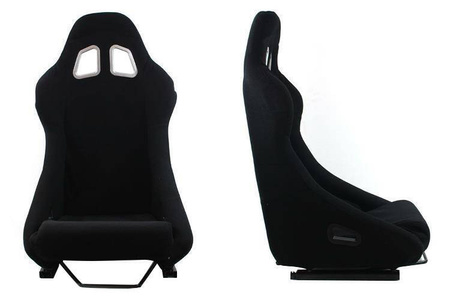 Fotel sportowy SIGMA Welur Black
