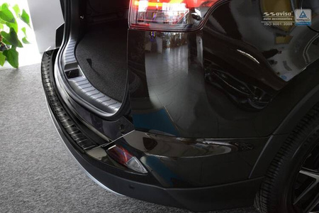 Nakładka na zderzak tylny TOYOTA RAV4 4 FL (Czarna)