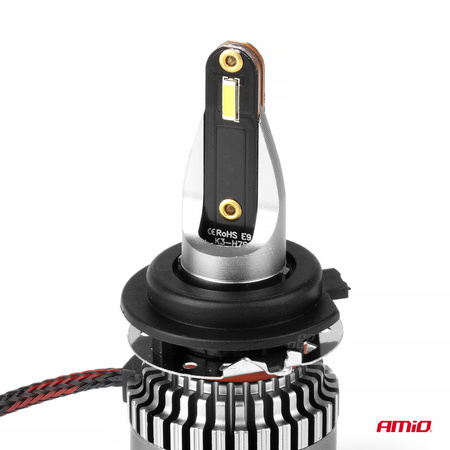 Żarówki samochodowe LED seria K3 H7-6 12V 6000K Canbus AMIO-03685
