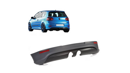 Tylny zderzak sport zestaw z dyfuzorem VW GOLF V 2003-2008