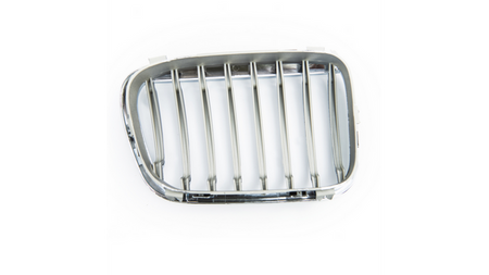 Grill sportowy pojedyncze żeberka All Chrome BMW 3 E46 Compact przed liftem 1998-2001