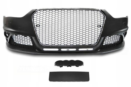 Zderzak przedni przód Audi A4 B8 RS Style Chrome b