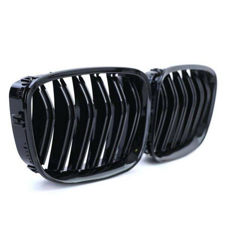 GRILL NERKI BMW F07 08-17 M-STYLE GLOSSY BLACK