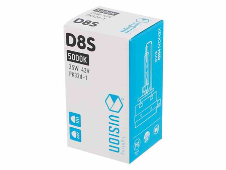 Żarówka ksenonowa VISION D8S 5000K 42V 25W PK32d-1