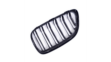 Grill sportowy podwójne żeberka Gloss Black BMW 2 F22 F23 2013-2021