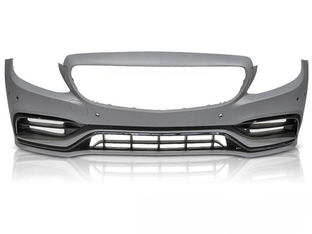 Zderzak przedni sport mercedes w205 18- c63 amg style pdc 