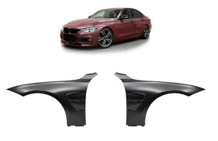 KOMPLET BŁOTNIKÓW do BMW F30 F31 11-18 LOOK M3