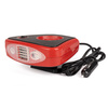 Termowentylator dmuchawa nagrzewnica z lampką 12V AMIO-01326
