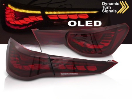 Lampy tylne diodowe LED Smoke BMW G22 G23 (od 2020) | Dynamiczny kierunkowskaz,