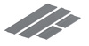 Progi STANDARD Honda Jazz I GD FL Hatchback 5 2005-2008 - Połysk