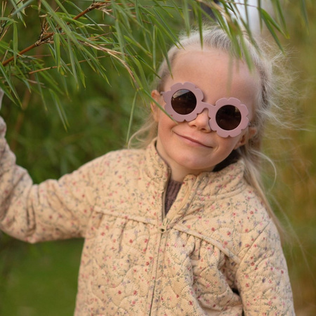 Okulary przeciwsłoneczne FOLLOW the duck Aster - Rosy Brown 3-8 lat