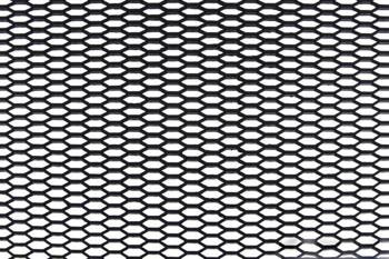 Siatka ABS Honey comb Black 120x40cm