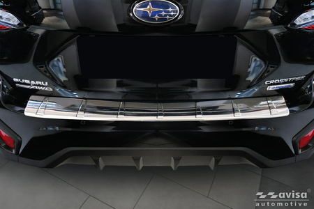 Nakładka na zderzak tylny Subaru Crosstrek (Stal)