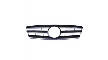 Grill sportowy Gloss Black 3S MERCEDES C-Class W203 S203 2000-2007
